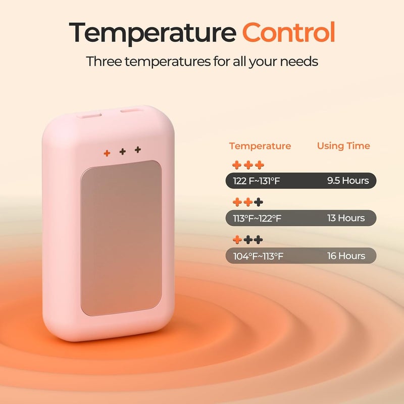 Hotdot Hand Warmers, Hand Warmers Rechargeable, Reusable Portable Electric Hand Warmer, Fast Intelligent Heating in 1 Second, Gifts for Christmas, Outdoor, Golf, Hunting, Camping Accessories - Image 5